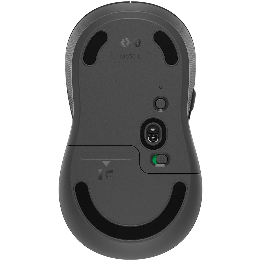 LOGITECH M650L Signature Bluetooth Mouse - GRAPHITE — фото 4