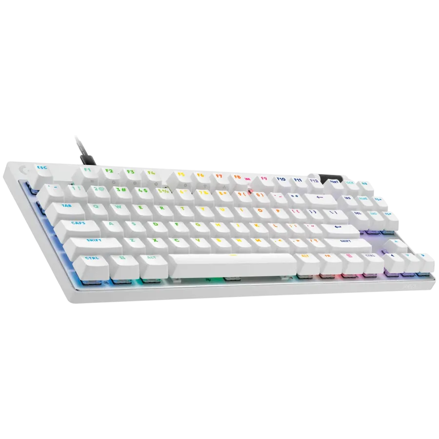 LOGITECH G PRO X TKL RAPID Gaming Keyboard - WHITE - US INT'L - USB - EMEA28i-935 - LINEAR — фото 2