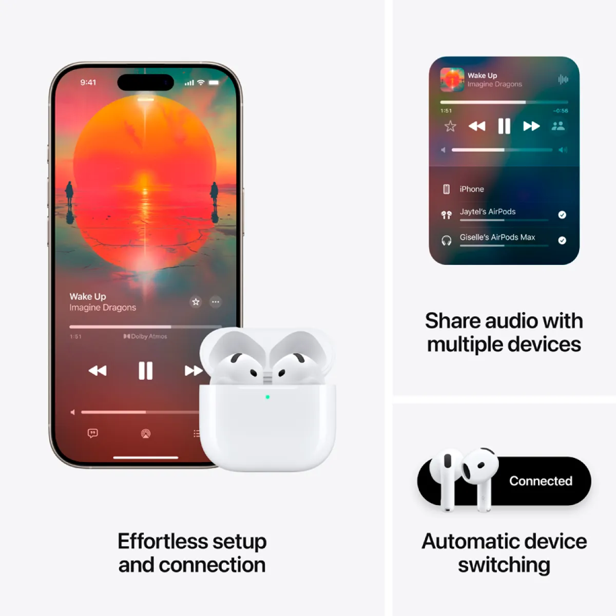 AirPods 4 with Active Noise Cancellation,Model A3055 A3056 A3059 — фото 10