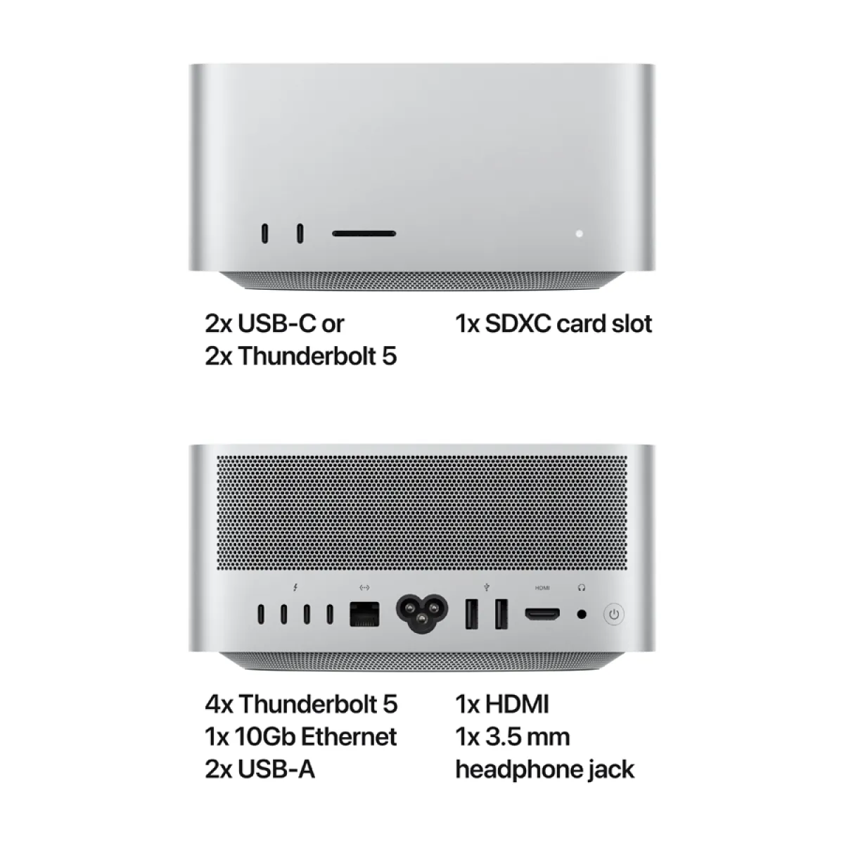 Mac Studio: Apple M4 Max chip with 14‑core CPU, 32‑core GPU, 36GB, 512GB,Model A3143 — фото 7