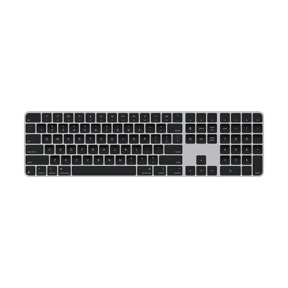 Magic Keyboard with Touch ID and Numeric Keypad for Mac models with Apple silicon - Russian - Black Keys,Model A3119 — фото 4