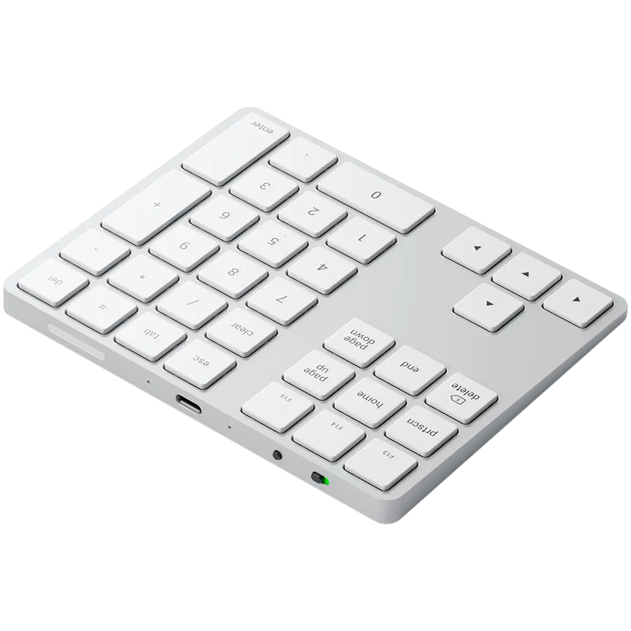 SATECHI Aluminum Extended Keypad Silver — фото 2