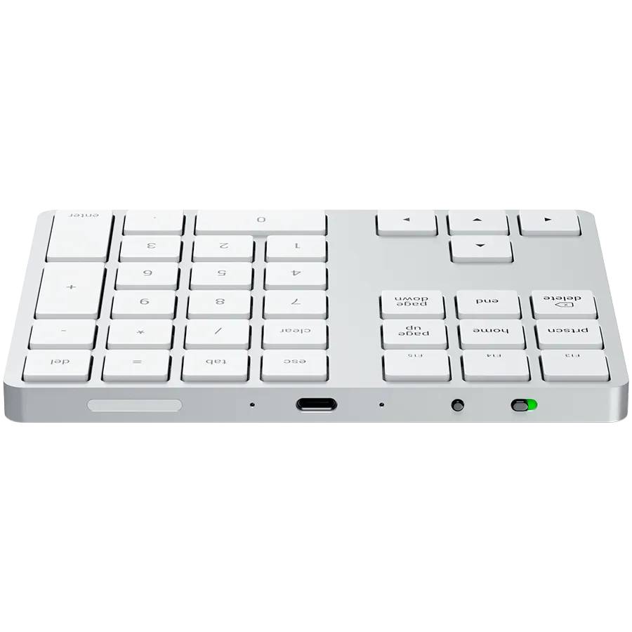 SATECHI Aluminum Extended Keypad Silver — фото 5