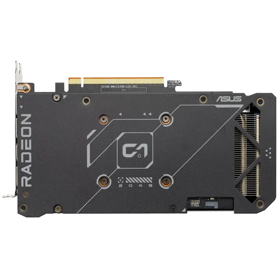 ASUS AMD Radeon RX 7600 8GB GDDR6 OC mode: up to 2715 MHz Default mode: up to 2695 MHz 128-bit Digital Max Resolution 7680 x 4320 Yes x 1 (Native HDMI 2.1)Yes x 3 (Native DisplayPort 1.4a)HDCP Support Yes (2.3) — фото 4