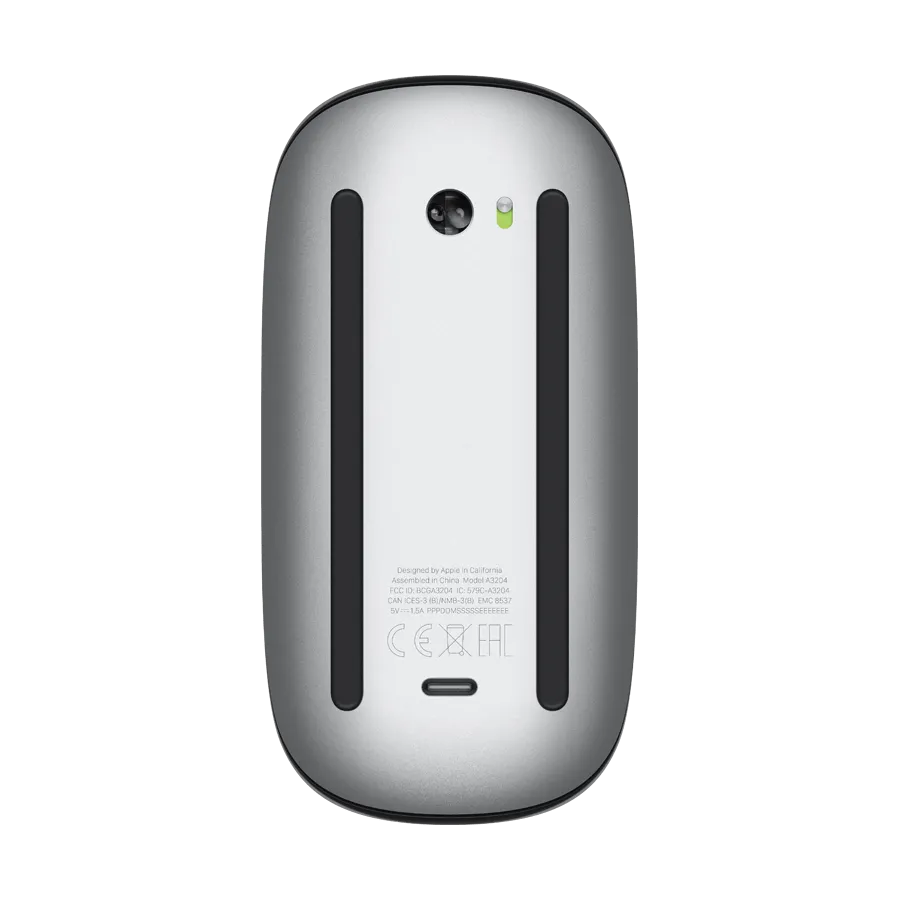 Magic Mouse - Black Multi-Touch Surface,Model A3204 — фото 3