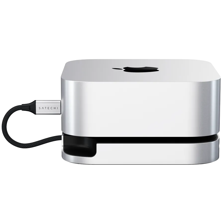 SATECHI Mac Mini M4 Stand & Hub with SSD Enclosure — фото 4