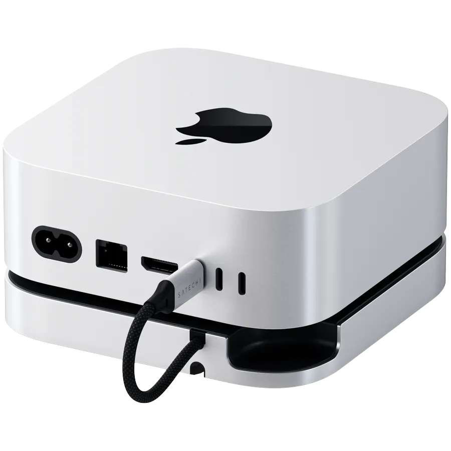 SATECHI Mac Mini M4 Stand & Hub with SSD Enclosure — фото 2