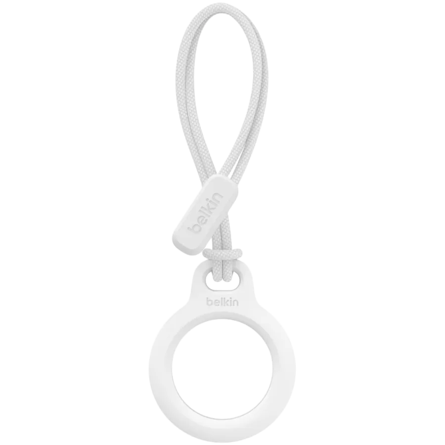 BELKIN Secure Holder with Strap for Airtag - White