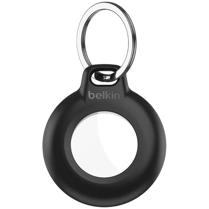 BELKIN Secure Holder - Airtag - Waterproof Keyring - 1 Pack, Black