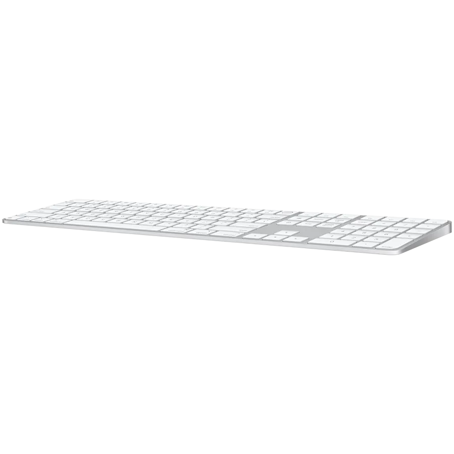 Magic Keyboard with Touch ID and Numeric Keypad for Mac models with Apple silicon - Russian - White Keys,Model A3119 — фото 2