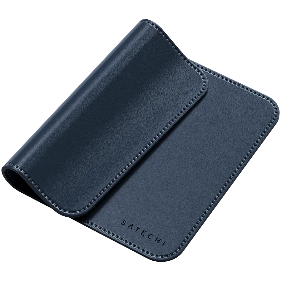 SATECHI Vegan-Leather Premium Mouse Pad (Blue) — фото 4
