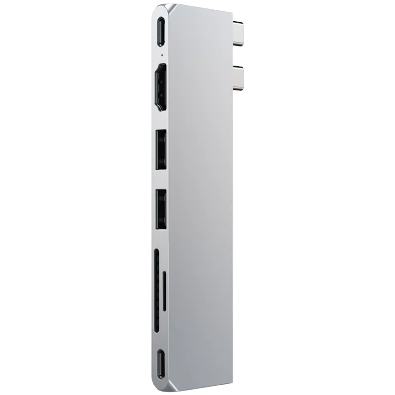 SATECHI Pro Hub Slim - Silver — фото 2