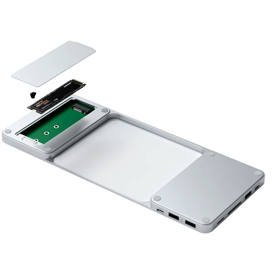 SATECHI Slim Dock for iMac - Silver — фото 3