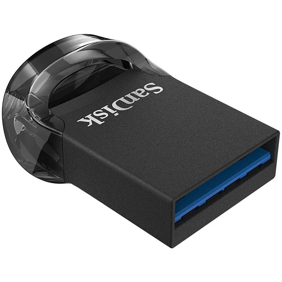 SANDISK Ultra Fit 128GB, USB 3.1 - Small Form Factor Plug & Stay Hi-Speed USB Drive