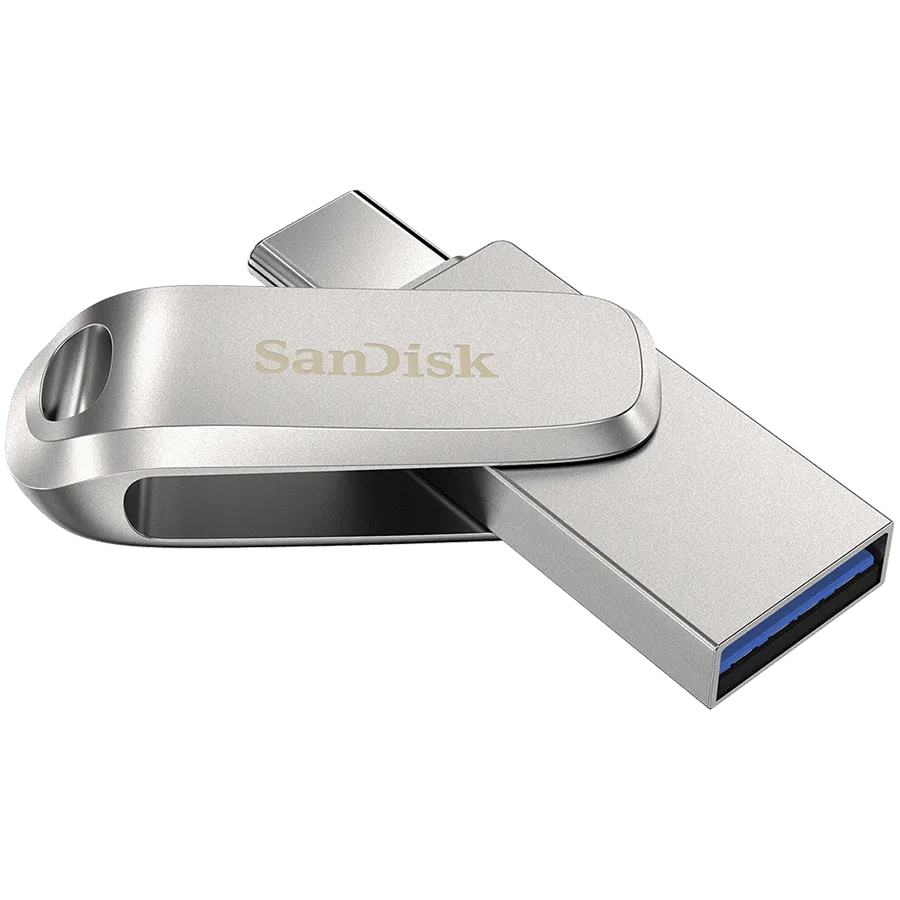 SANDISK Ultra Dual Drive Luxe USB Type-C 64GB - 150MB/s, USB 3.1 Gen 1 — фото 2