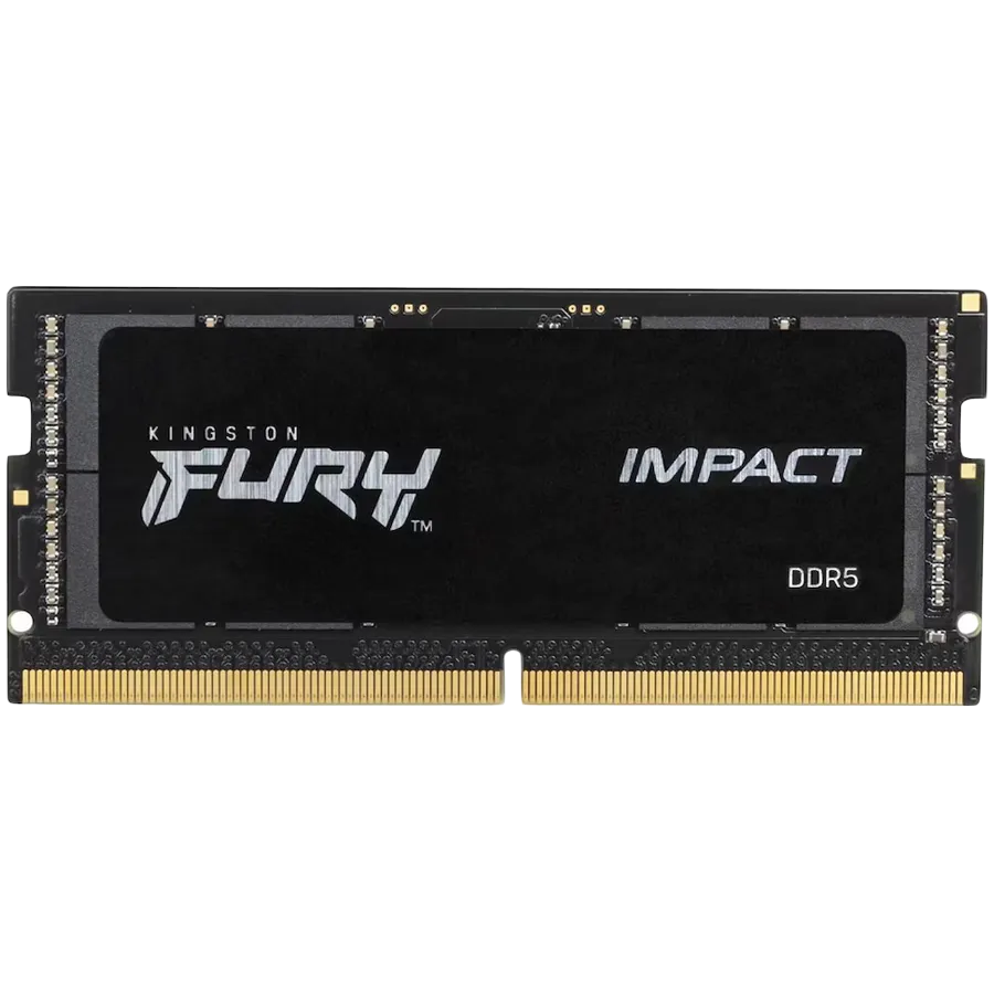 Kingston DRAM 16GB 6000MT/s DDR5 CL38 SODIMM FURY Impact XMP