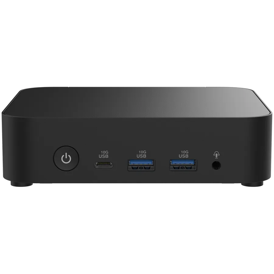 ASUS NUC 14 Essential/RNUC14MNK1500002/N150 Processor/1xDDR5-4800 SO-DIMM/5xUSB Type-A/2xUSB Type-C/3.5mm jack/ M.2 22x80 NVMe and SATA SSD/2,5Gbe LAN/1xHDMI/ 1x DP/no Storage/no RAM/WiFI6E AX211/no OS/EU Cord/Slim Kit(L6)/EAN:4711387783078