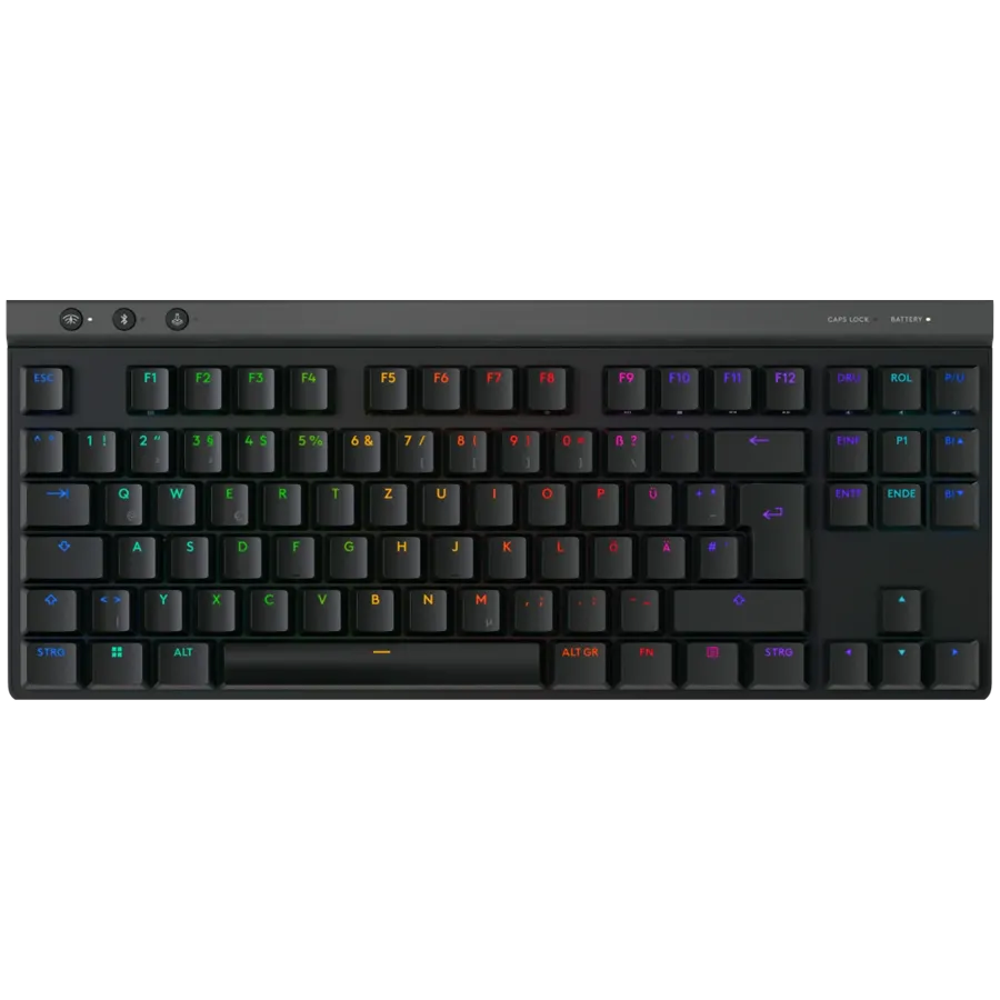 LOGITECH G515 LIGHTSPEED TKL - BLACK - US INT'L - 2.4GHZ/BT - EMEA28i-935 - TACTILE