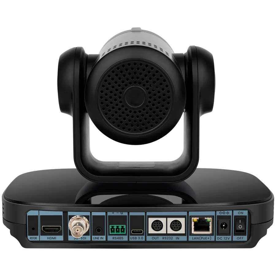 Prestigio Solutions Video Conferencing 4K PTZ Camera Alpha: 4K UHD, 8.4MP, PTZ, AI, No mic, PoE, Connection via HDMI 2.0, USB 3.0, RJ45 or 3G-SDI — фото 3