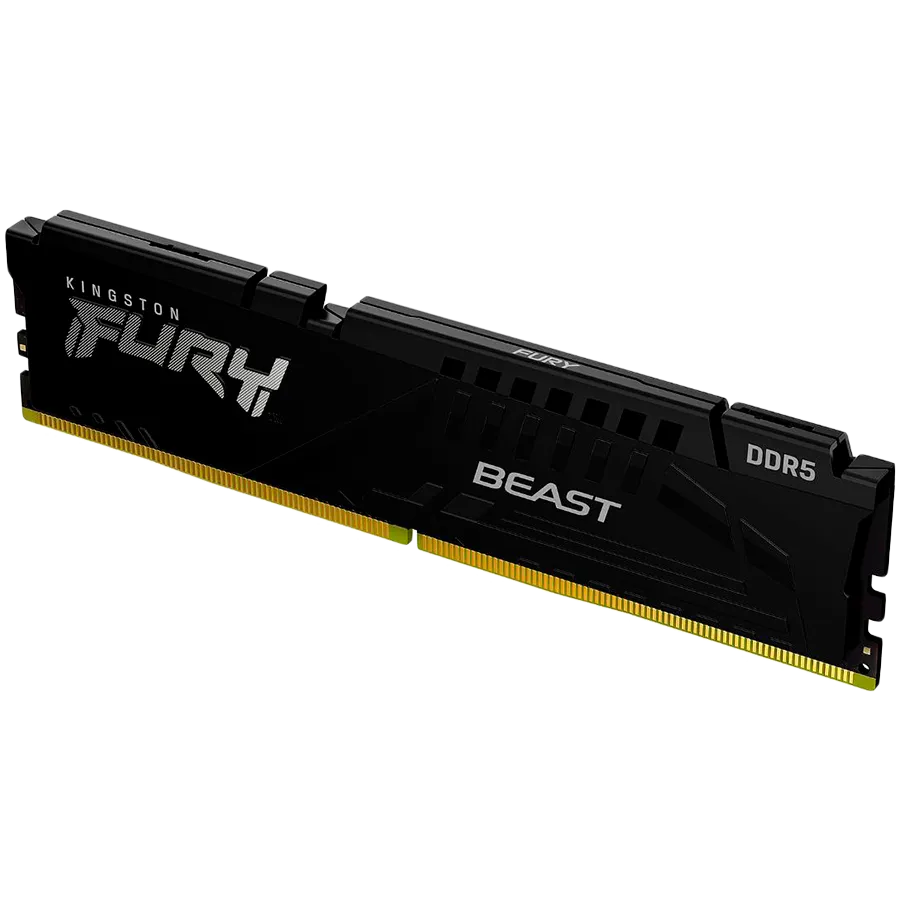 Kingston DRAM 16GB 5600MT/s DDR5 CL40 DIMM FURY Beast Black XMP — фото 1