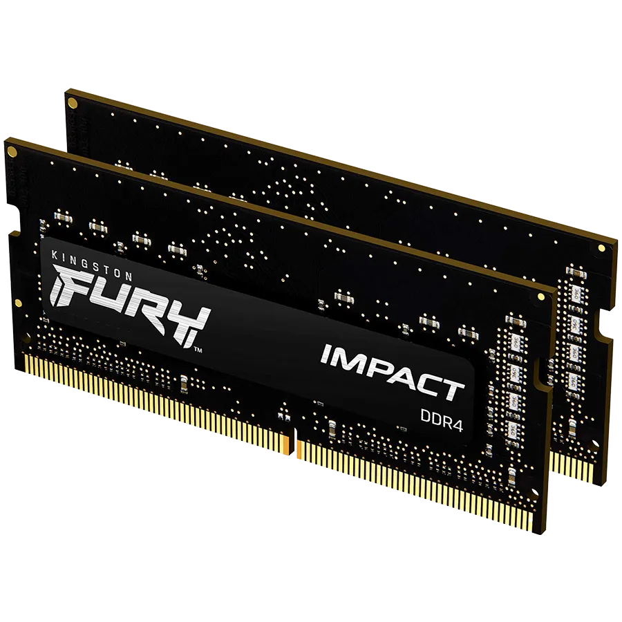 Kingston DRAM 16GB 3200MT/s DDR4 CL20 SODIMM (Kit of 2) FURY Impact