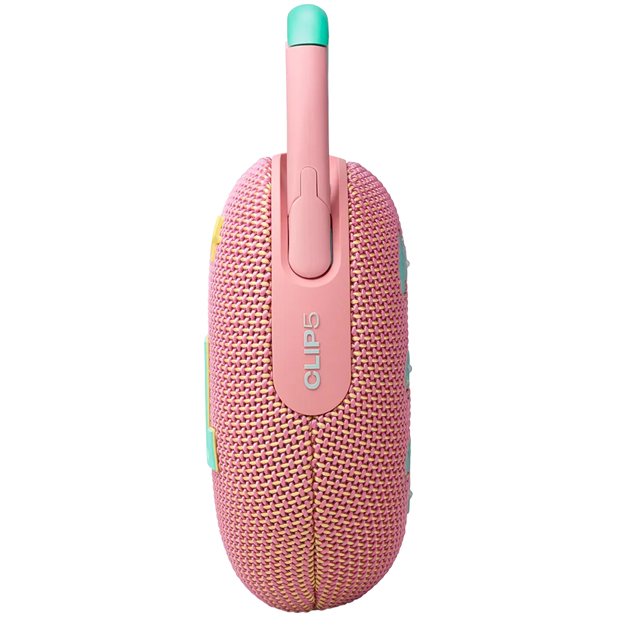 JBL Clip 5 - Portable Bluetooth Speaker with Carabiner - Pink — фото 2