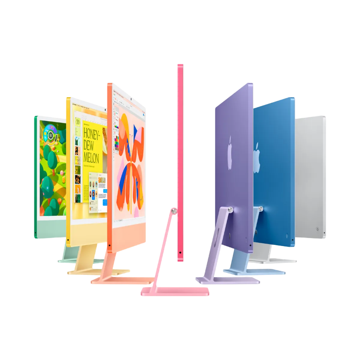 24-inch iMac with Retina 4.5K display: Apple M4 chip with 8‑core CPU and 8‑core GPU, 16GB, 256GB SSD - Pink,Model A3247 — фото 7