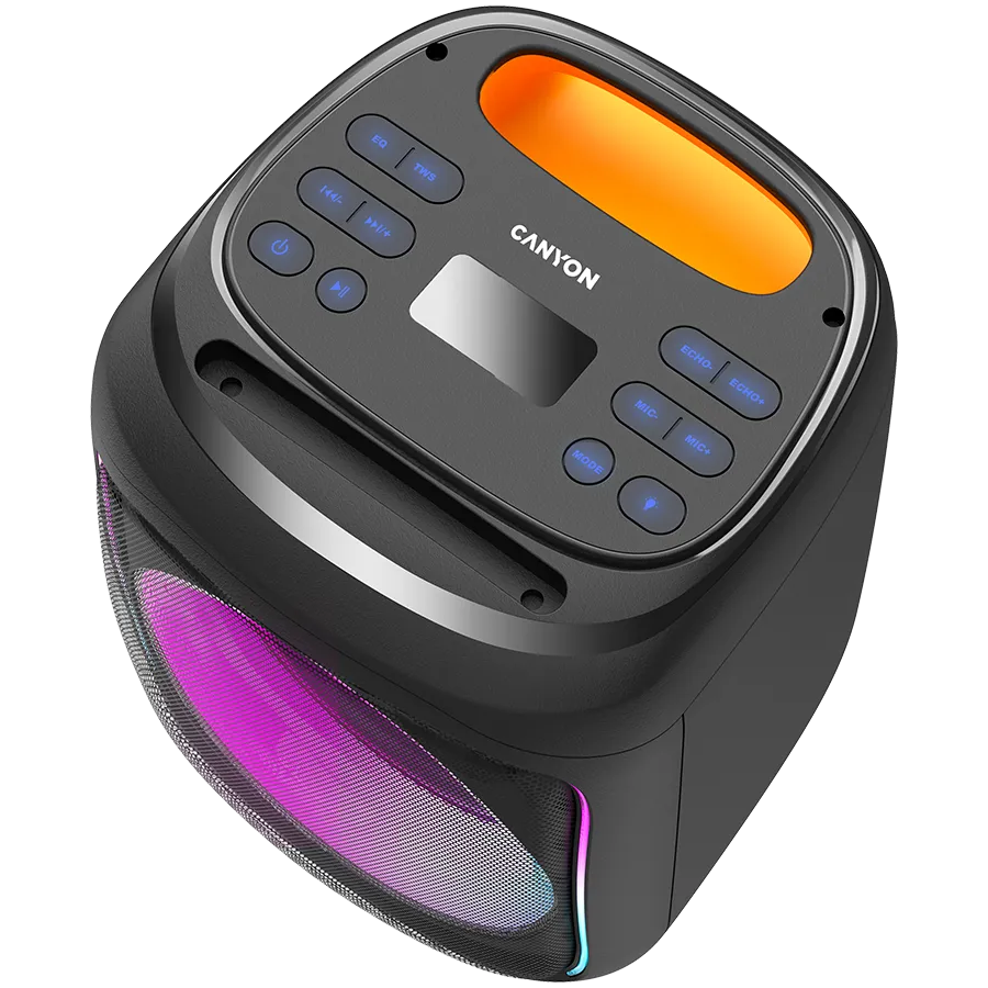 CANYON speaker OnFun 5 Partybox 40W RGB Black — фото 2