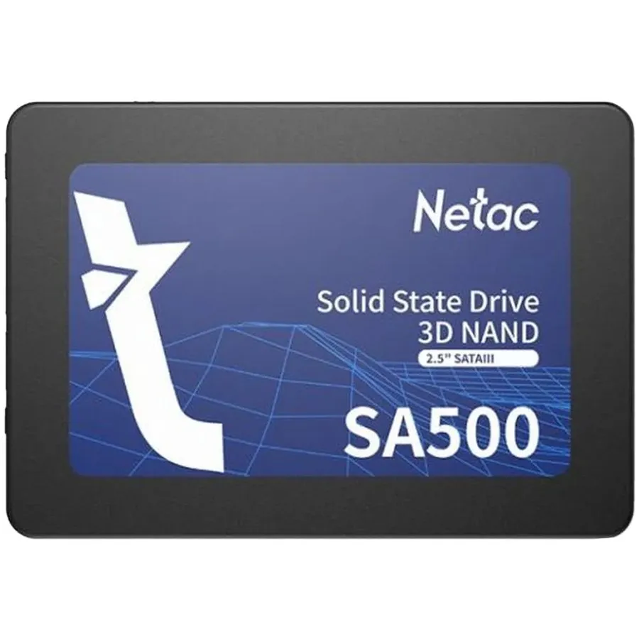 Netac SA500 2.5 SATAIII 3D NAND SSD 512GB, R/W up to 520/450MB/s