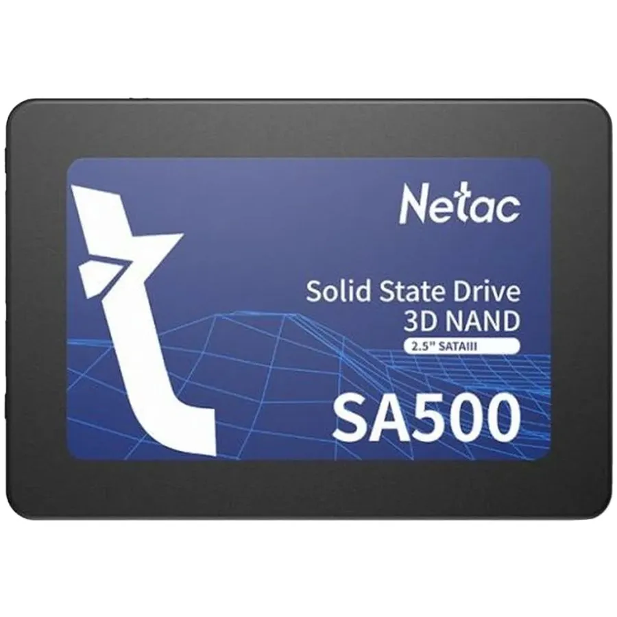 Netac SA500 2.5 SATAIII 3D NAND SSD 960GB, R/W up to 530/475MB/s — фото 1