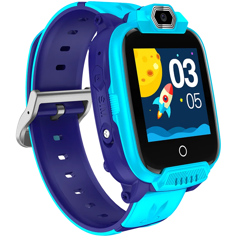 CANYON kids watch Jondy KW-44 4G Camera GPS Music Blue — фото 3