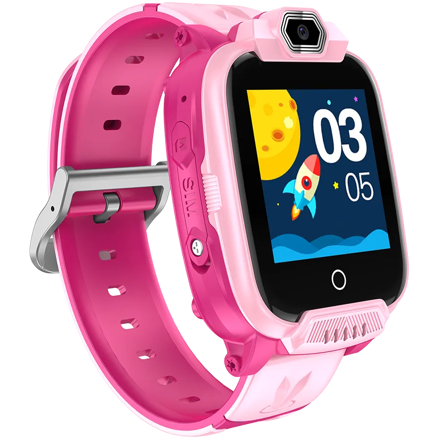 CANYON kids watch Jondy KW-44 4G Camera GPS Music Pink — фото 3