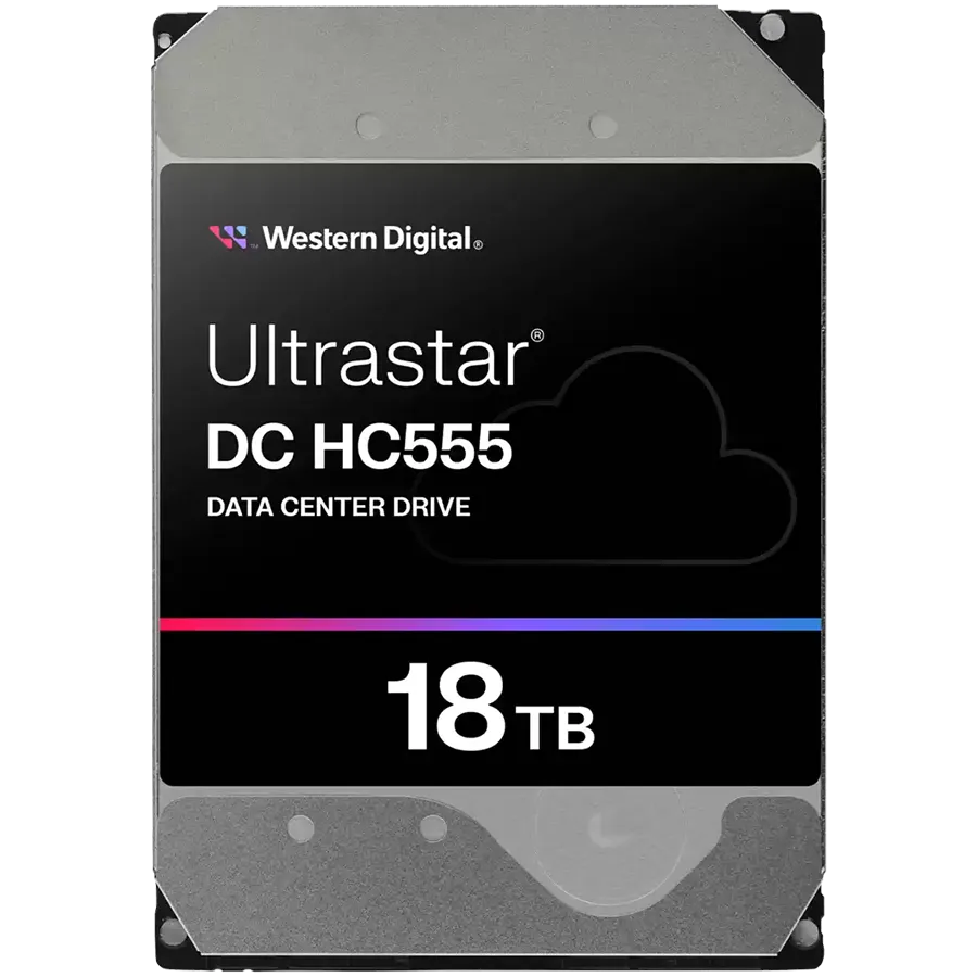HDD Server WD/HGST ULTRASTAR DC HC555 (3.5’’, 18TB, 512MB, 7200RPM, SATA 6Gb/s, 512E SE NP3) SKU: 0B48723