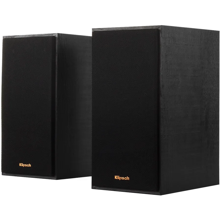 Klipsch Reference R-41PM Powered Bookshelf Speakers, Black, Pair — фото 2