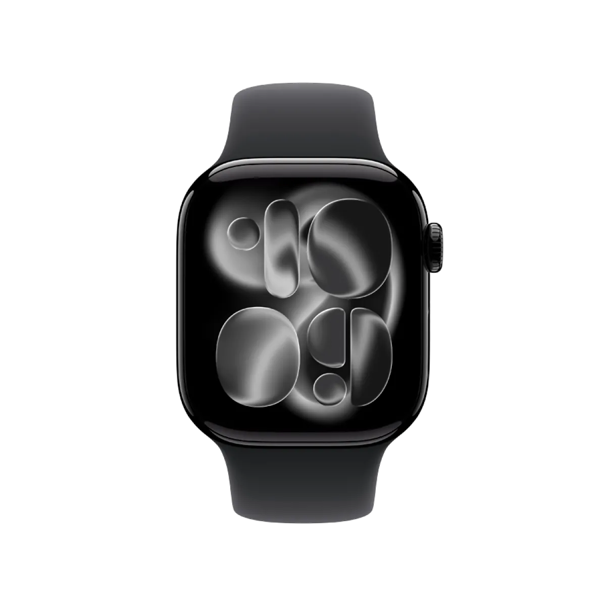 Apple Watch Series 11 GPS 42mm Jet Black Aluminium Case with Black Sport Band - M/L,Model A3331 — фото 6
