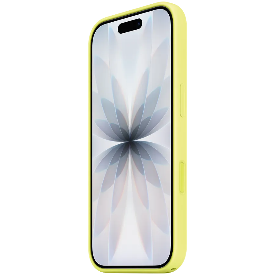 iPhone 17 Silicone Case with MagSafe - Neon Yellow,Model A3558 — фото 2