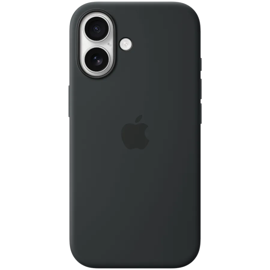iPhone 17 Silicone Case with MagSafe - Black,Model A3558
