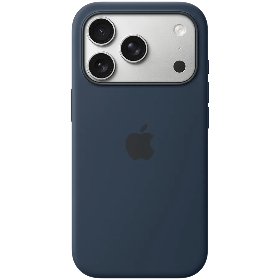 iPhone 17 Pro Silicone Case with MagSafe - Midnight,Model A3559