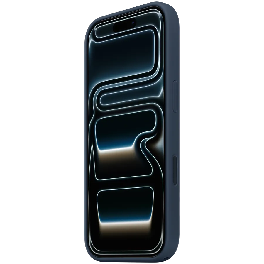 iPhone 17 Pro Silicone Case with MagSafe - Midnight,Model A3559 — фото 2