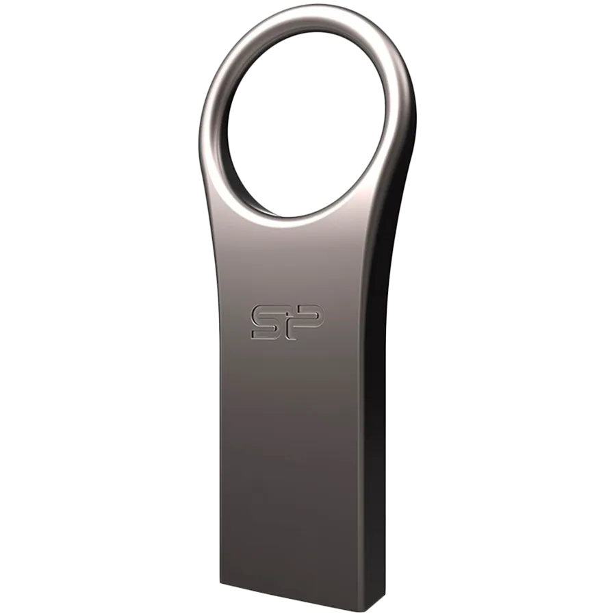 Silicon Power Jewel - J80 128GB Pendrive USB 3.2 Gen 1 Silver, Zinc Alloy Housing, Waterproof, dustproof and vibration-proof — фото 3