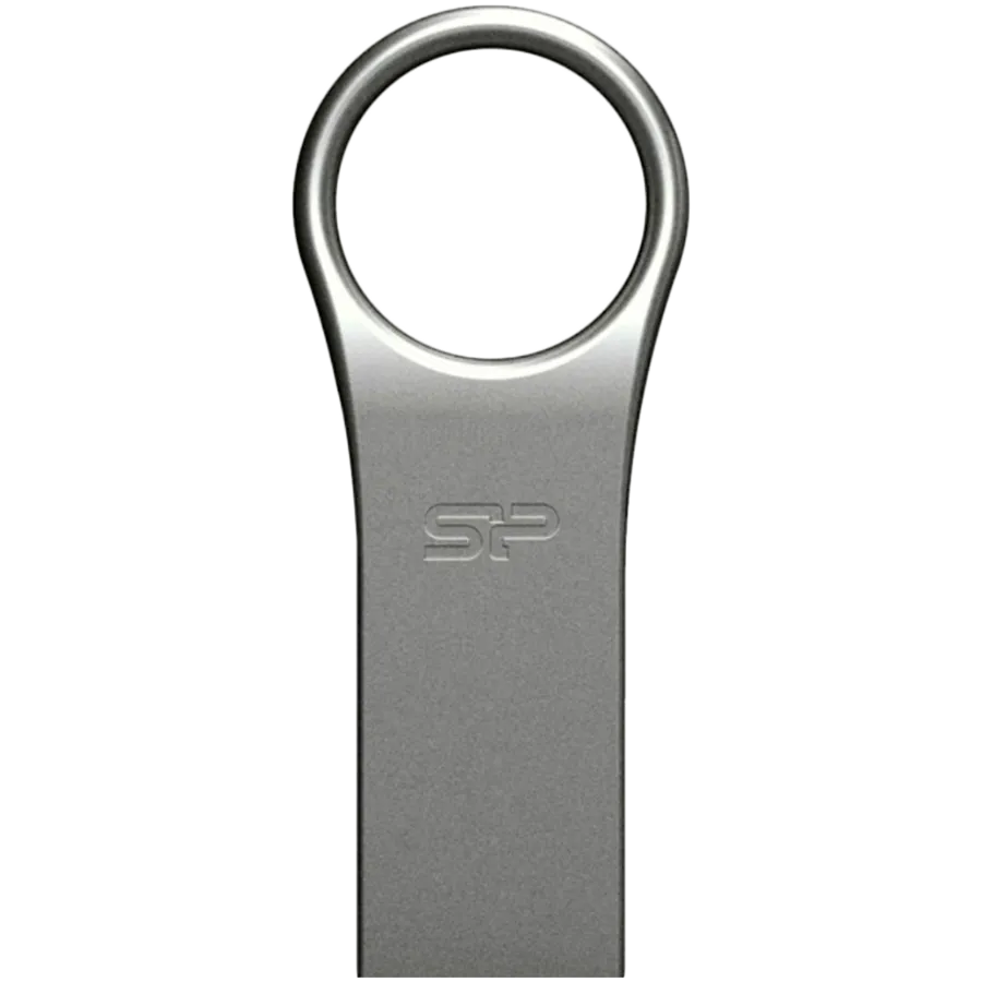 Silicon Power Jewel - J80 128GB Pendrive USB 3.2 Gen 1 Silver, Zinc Alloy Housing, Waterproof, dustproof and vibration-proof