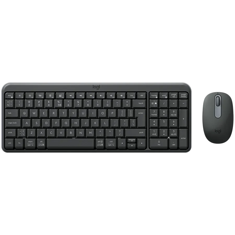 LOGITECH MK250 Compact Bluetooth Wireless Combo-GRAPHITE-RUS-2.4GHZ/BT-INTNL-973