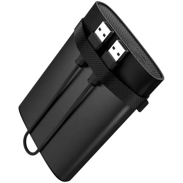 Внешний HDD Silicon Power Armor A85B 2TB USB 3.2, ударопрочный, черный — фото 3