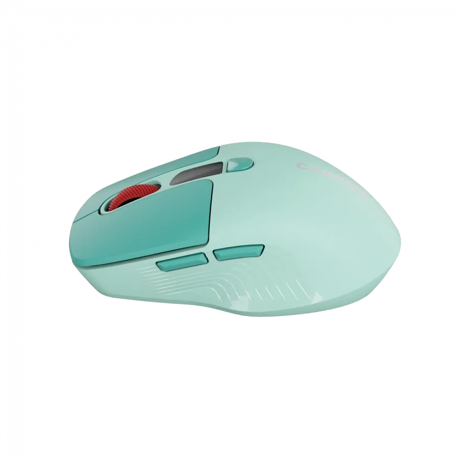 CANYON mouse MW-26 LCD Silent Dual Mode Wireless Green — фото 2