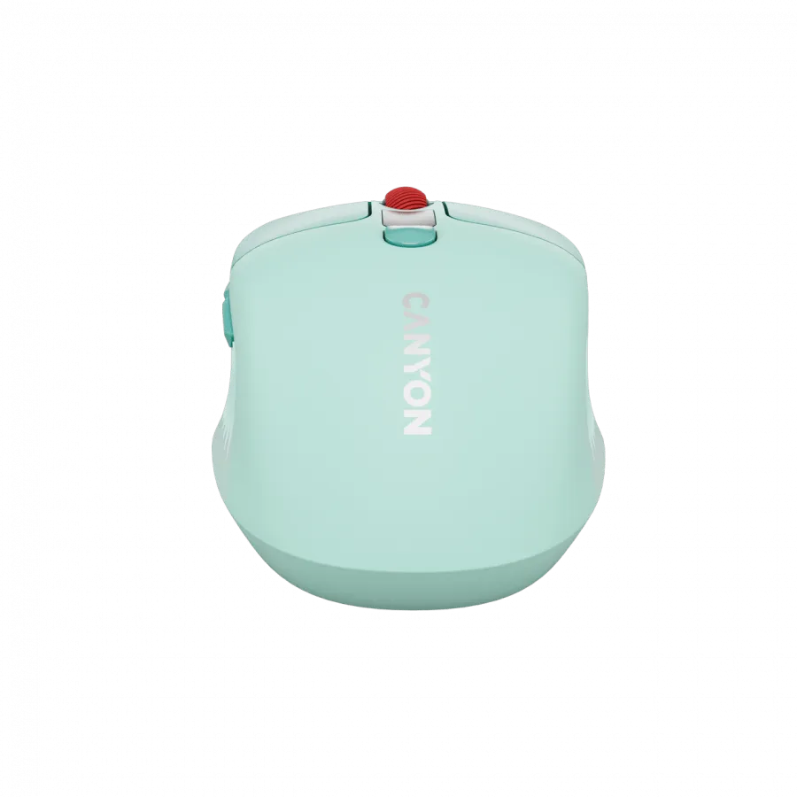 CANYON mouse MW-26 LCD Silent Dual Mode Wireless Green — фото 5