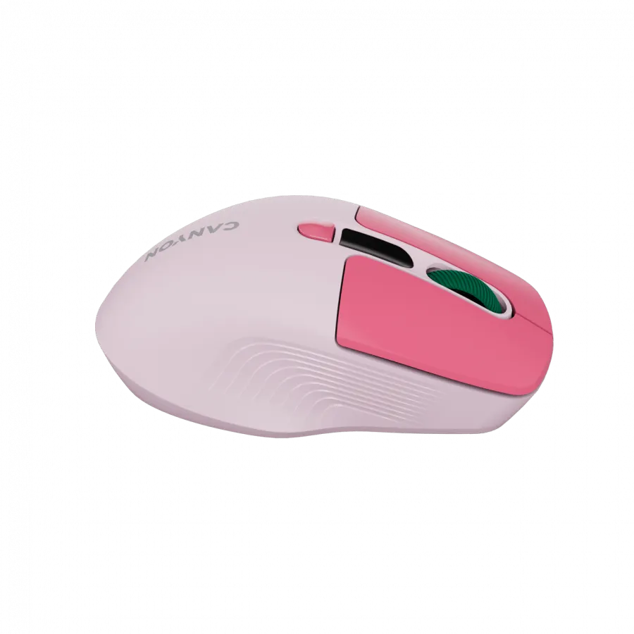 CANYON mouse MW-26 LCD Silent Dual Mode Wireless Pink — фото 7