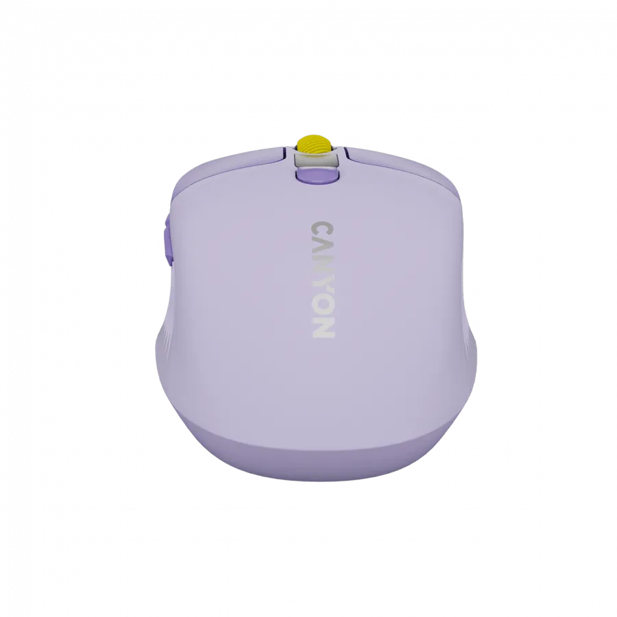 CANYON mouse MW-26 LCD Silent Dual Mode Wireless Violet — фото 6