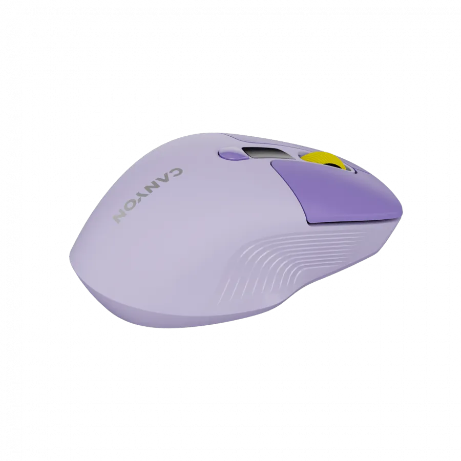 CANYON mouse MW-26 LCD Silent Dual Mode Wireless Violet — фото 5