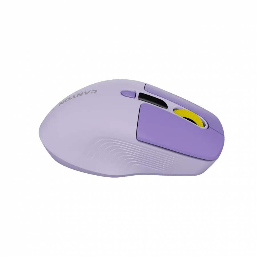 CANYON mouse MW-26 LCD Silent Dual Mode Wireless Violet — фото 7