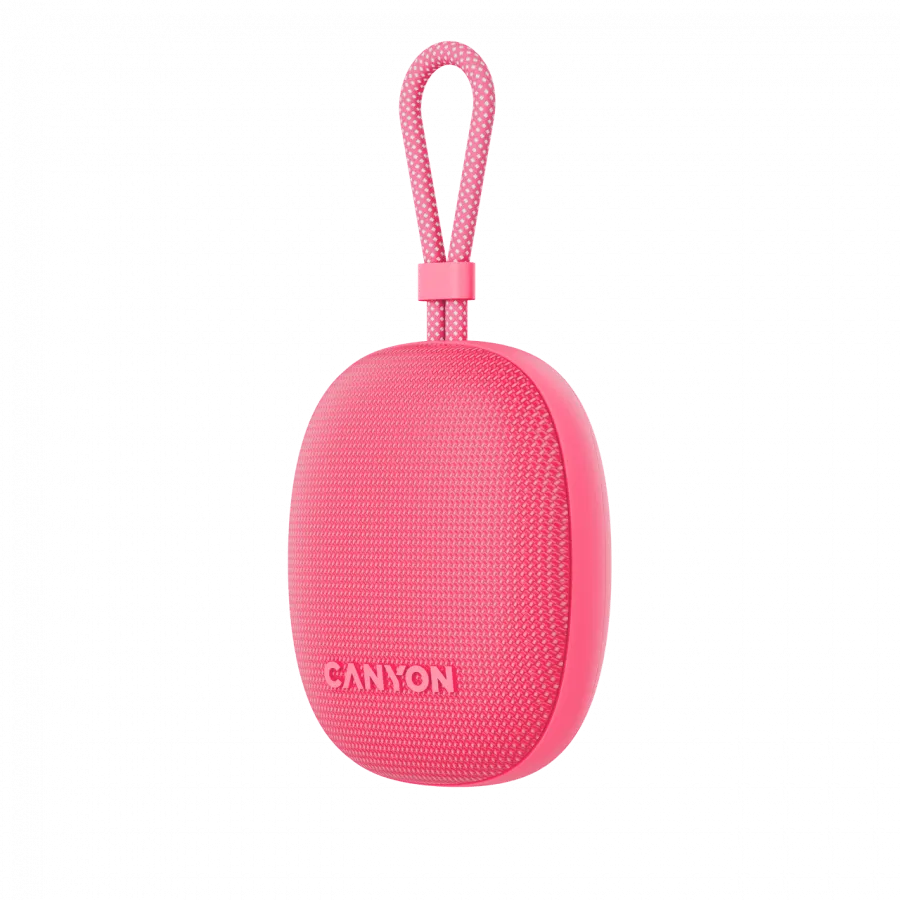 CANYON speaker OnMove 12 IPX7 TWS 5W Pink — фото 3